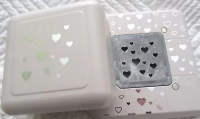 Martha Stewart Magnetic Paper Punch 2 Piece  Center Paper Heart Design • $12