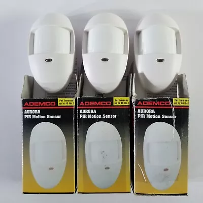 Ademco Aurora PIR Motion Sensor [Lot Of 3] Honeywell Motion Detector • $34.97