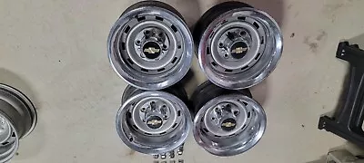 1967-72-87 CHEVY GMC TRUCK C10 6 LUG 15X8 GM ORIGINAL TRUCK RALLYS  Squarebody • $1200