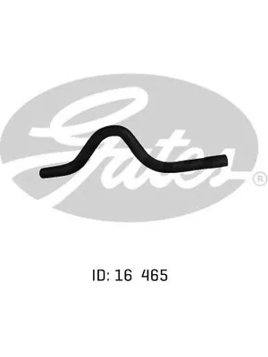 Gates Heater Hose Fits Holden Camira 1.8 JD SPFi (02-0041) • $23.20