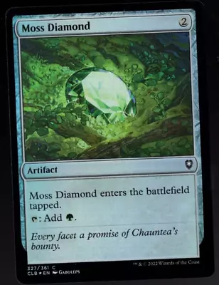 Moss Diamond 327/361 Common Foil Baldur's Gate Magic The Gathering NM • $1.29