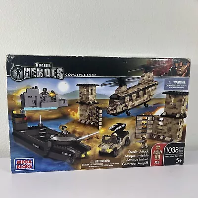 Mega Bloks True Heroes Construction Stealth Attack Building Set • $60