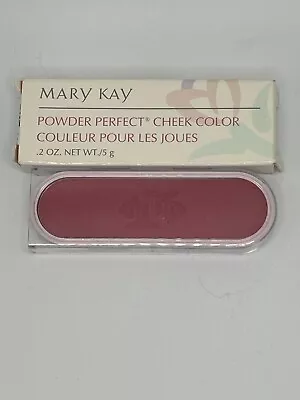 Mary Kay Powder Perfect Cheek Color SATIN MAUVE 6206 .2 Oz NIB • $19.99