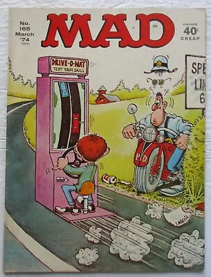 MAD Magazine #165 Bronze Age E.C. Magazine 1974 FN • $1.49