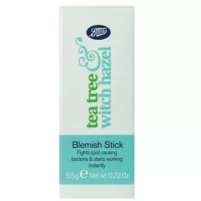 £4.99 • Buy Boots Tea Tree Witch Hazel Acne/Blemish Stick 6.5g - Spot Fighting/Antibacterial