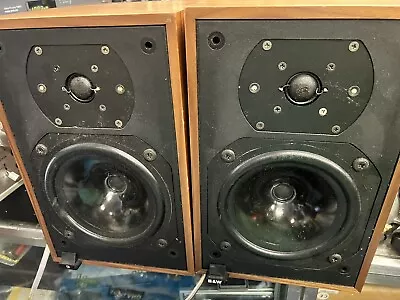 Vintage B & W Bowers & Wilkins DM12 Bookshelf Monitor  In Working  Condition. • $320