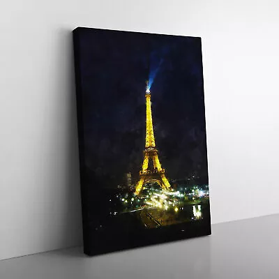 Eiffel Tower Vol.4 Canvas Wall Art Print Framed Picture Home Decor Living Room • $37.83