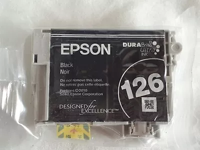  Epson 126 Black Ink Cartridge WF3520 WF3540 WF7010 WF7510 WF7520 • $13.95