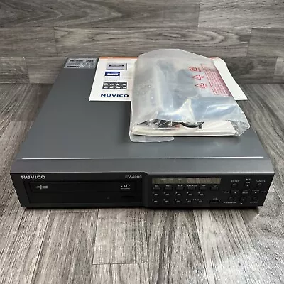 NUVICO RW DVD-R DVD Multi-Recorder 4CH EV-4000 W/ 250 GB HDD Complete Unused • $149.95