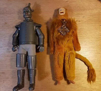 Vintage Wizard Of Oz Dolls Tin Man  And Cowardly Lion • $19.39
