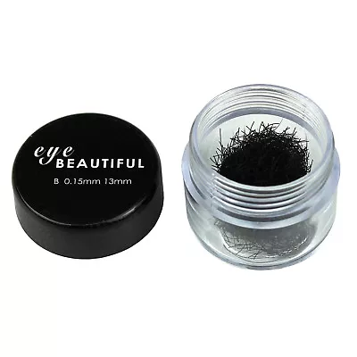 Premium MINK Individual Loose Lashes B Curl 10mm To 14mm Eyelash Extension 15MM • $7.99