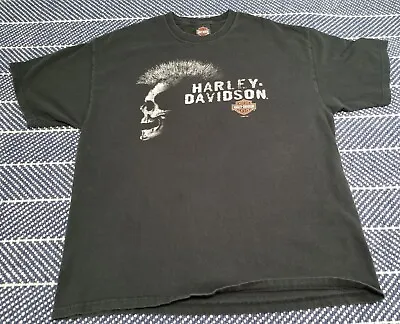$24.99 • Buy Harley Davidson Shirt Mens XL Black Short Sleeve Low Country Charleston SC VTG