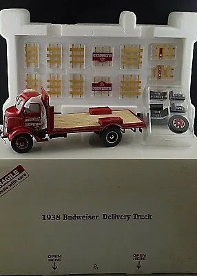 Danbury Mint 1938 Gmc Stake Budweiser Delivery Truck Diecast 1:24 Scale #3 Nib • $130.15