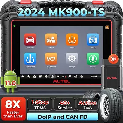 Autel MaxiCOM MK900-TS OBD2 Diagnostic Scanner Tool As MX900TS Upgrade MK808S-TS • $849