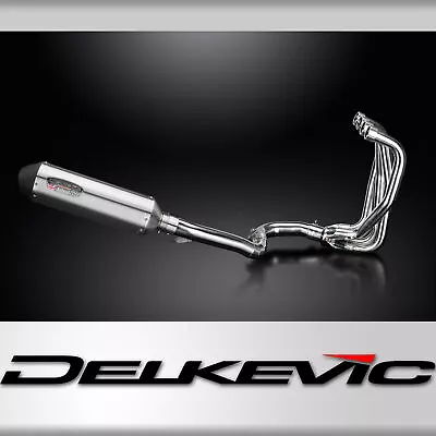 Kawasaki ZX-11 Ninja 1990-01 Complete Exhaust 4-1 13.5  X-Oval Stainless Muffler • $504.99