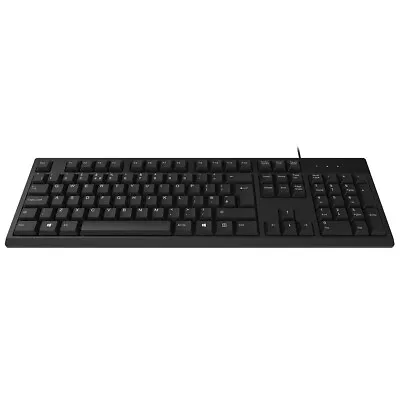 CIT USB/PS2 Wired Keyboard Full Size UK Layout QWERTY For Desktop PC Laptop NEW  • £8.95