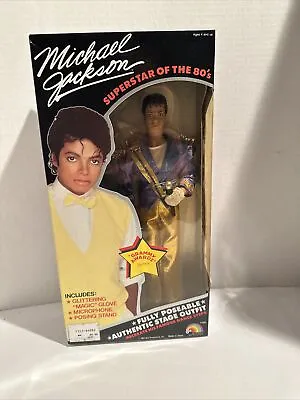 NIB Sealed Michael Jackson The 80s Grammy Awards Outfit Doll Original Box 1984 • $75