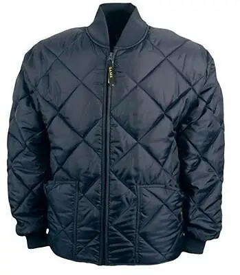 Game Sportswear Firefighter  The Bravest  Diamond Quilted Jacket #1221 • $52.99