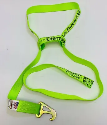 Hi-VIZ Green DIAMOND WEAVE Wheel Lift Straps To Fit Jerr-Dan MPL • $39.82