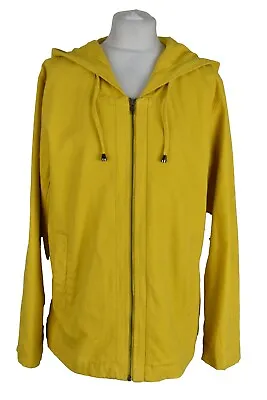 CAPTAIN CORSAIRE Yellow Jacket Size Uk 18 Womens Outerwear Outdoors Womenswear • £13.59
