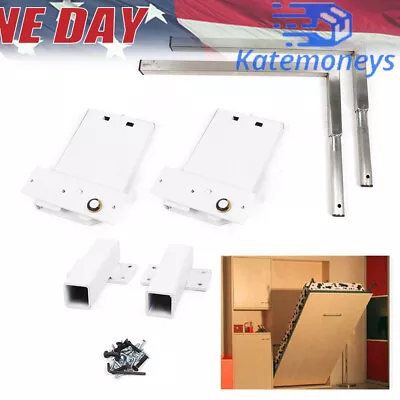 Murphy Wall Bed Springs Hinges Mechanism Hardware Kit Durable 2 Legs Heavy Duty  • $75.60