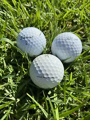 48 Titleist Pro V1 4A Grade Used Golf Balls (AAAA) White - FREE SHIPPING • $64.99