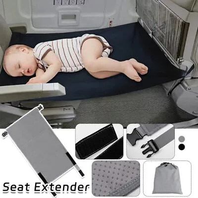 $21.79 • Buy Kids Toddler Travel Bed Seat Extender Airplane Hammock Footrest Accessories