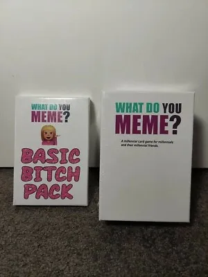 $18 • Buy What Do You Meme? Initial And Expansion.Fun Party Game. Brand New. 20+ Players. 