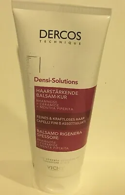 Vichy Dercos Densi-Solutions Restoring Thickening Balm 200ml New Packaging • $27.39