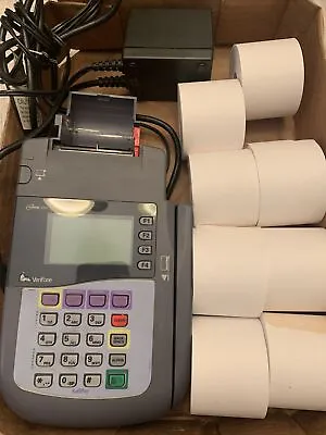 Verifone Omni 3200 Credit Card Machine With Paper • $34.99