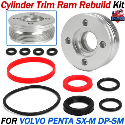 For Volvo Penta Sx-m Dp-sm Cylinder Trim Ram Rebuild Set 3854247 3857470 3857471 • $35.99