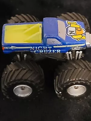 Vintage Micro Machines 1990 Monster Truck Tuff Trax Pickup Night Cruzer • $10