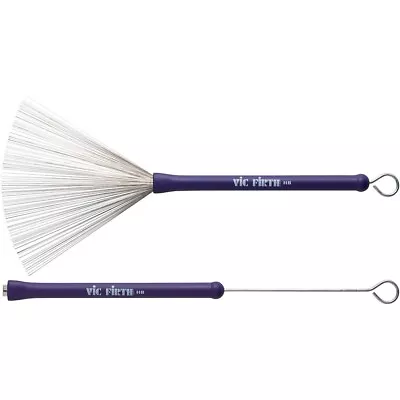 Vic Firth Heritage Brush Rubber Handle • $28.99