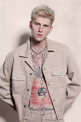 Machine Gun Kelly Custom Bad Boy Artist Wall Art Home Decor - POSTER 20x30 • $23.99