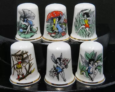 £9.60 • Buy Birchcroft Thimble Porcelain England Collection - Fairy Set