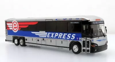 Iconic Replicas 1:87 MCI D4505 Motor Coach: Broward Express • $24.95