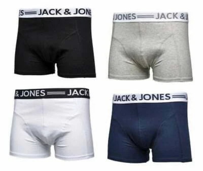£9.99 • Buy Mens Jack & Jones Sense Boxer Shorts Underwear BNWT Comfortable Designer