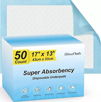 Super Absorbency Disposable Underpads Leakproof Pee Pads For Baby Puppy Adults • $30.95