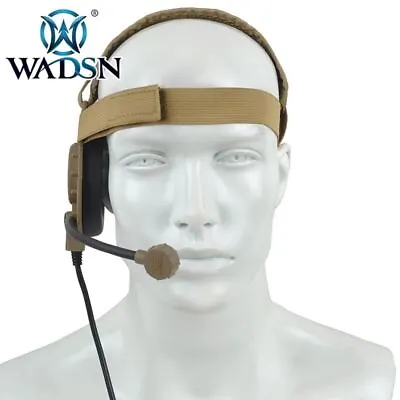 WADSN Bowman Evo III Style Tactical Headset  - TAN (WZ029) • £14.16