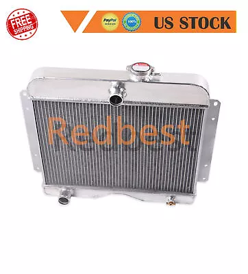 3 ROW ALUMINUM RADIATOR FITS 1946-1964 Jeep Willys/50-58 CJ3 CJ5 CJ6/59-62 Truck • $126