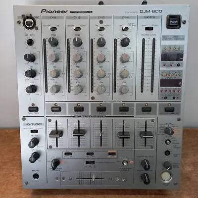 Pioneer DJM-600 4 Channel Professional DJ Mixer • £185