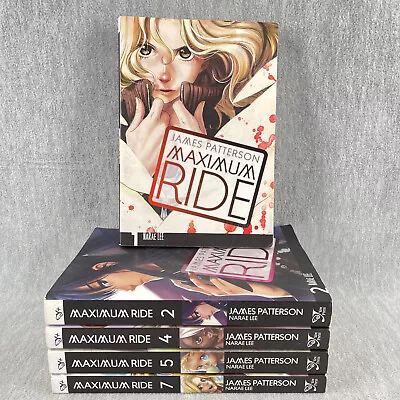 Maximum Ride Manga Books James Patterson Narae Lee Graphic Novels 1 2 4 5 7 • $22.49