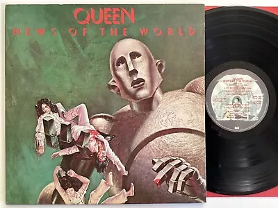 Queen News Of The World VINYL LP U.K ORIG 1977 We Will Rock You Play Tested 8 • £14.99