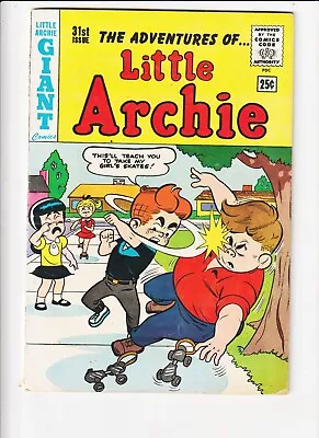 Little Archie #31 1964  Giant COMIC -LITTLE Betty & Veronica/ PICNIC • $20