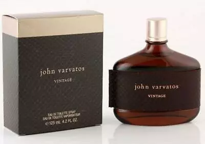 VINTAGE By JOHN VARVATOS Cologne 4.2 Oz New In Box Sealed • $33.08