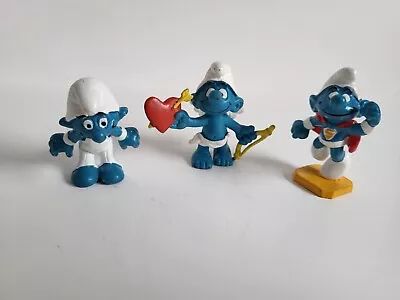 Smurf Figure Figurine Vintage Lot Peyo #1 • $14.56