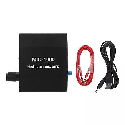 Microphone Amplifier Mic Audio Amp High Gain 1000 Times Amplification Mic-1000 • $19.29