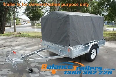 $390 • Buy 7X4 BOX TRAILER CAGE CANVAS COVER TARP 900mm 3 FOOT