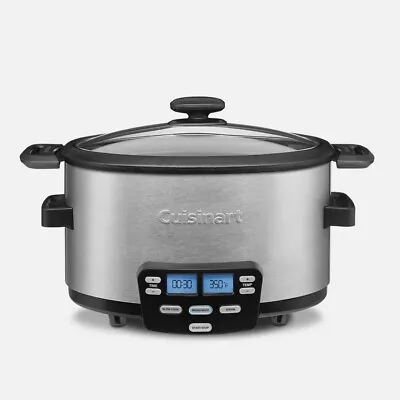 Cuisinart Cook Central 4-Quart 3-in-1 Multicooker Slow Cooker Brown - New • $107.95
