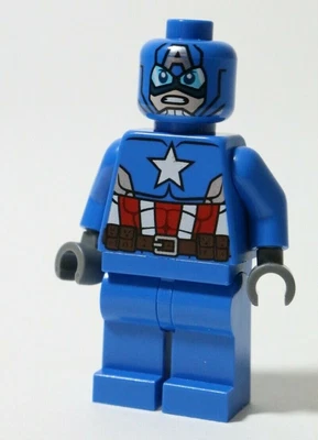 £3.99 • Buy New Lego Captain America Minifigure Marvel Superheroes Avengers - Genuine